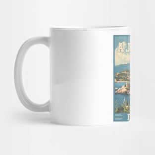 Ajaccio In France Mediterranean Paradise Travel Art Mug